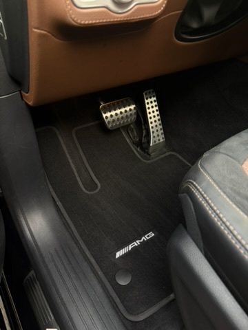 Driver Footwell Detail — Mercedes-AMG GLE 53